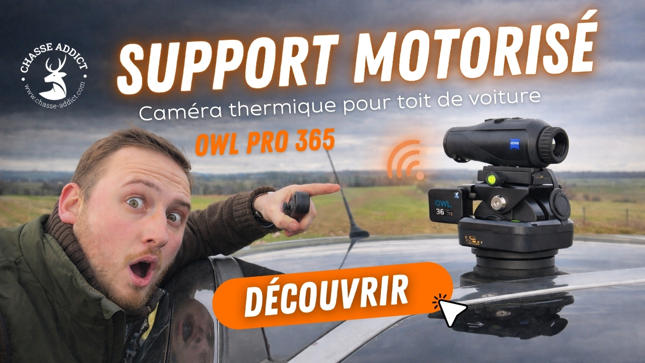 Test du support motoris� OWL PRO 365 : l'observation thermique � 360 degr�s