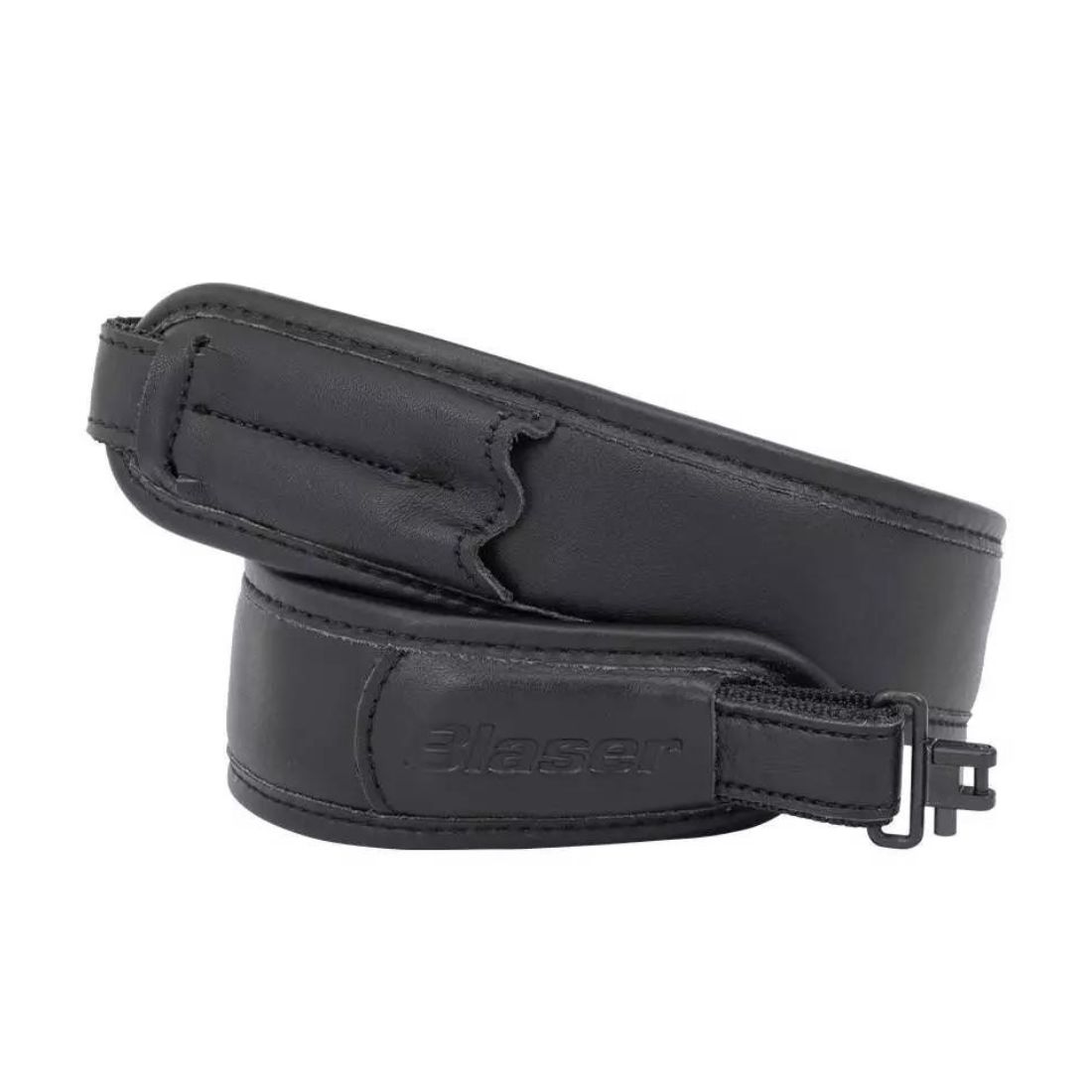 Bretelle pour carabine en cuire noir - Blaser