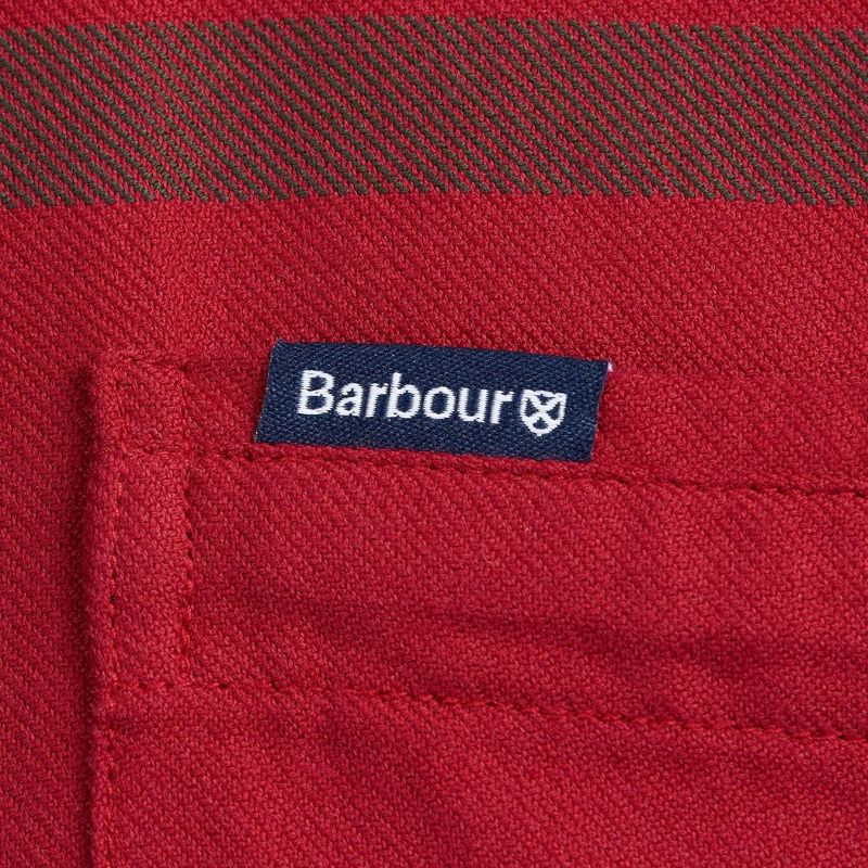 Chemise Dunoon Rouge - Barbour
