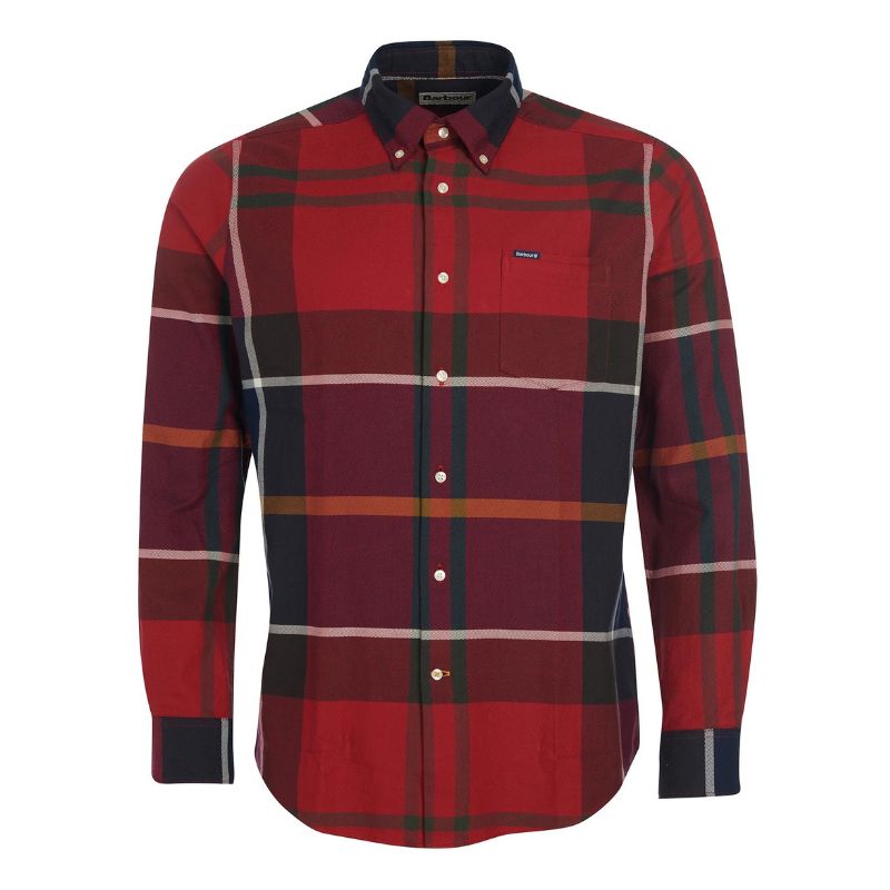 Chemise Dunoon Rouge - Barbour