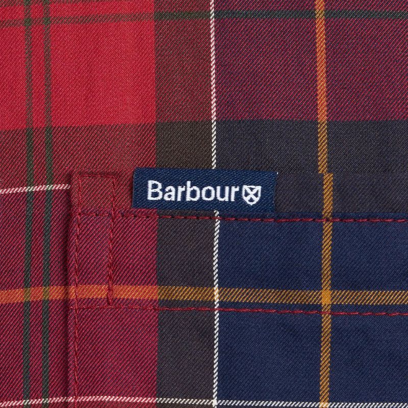 Chemise Wetherham Rouge - Barbour