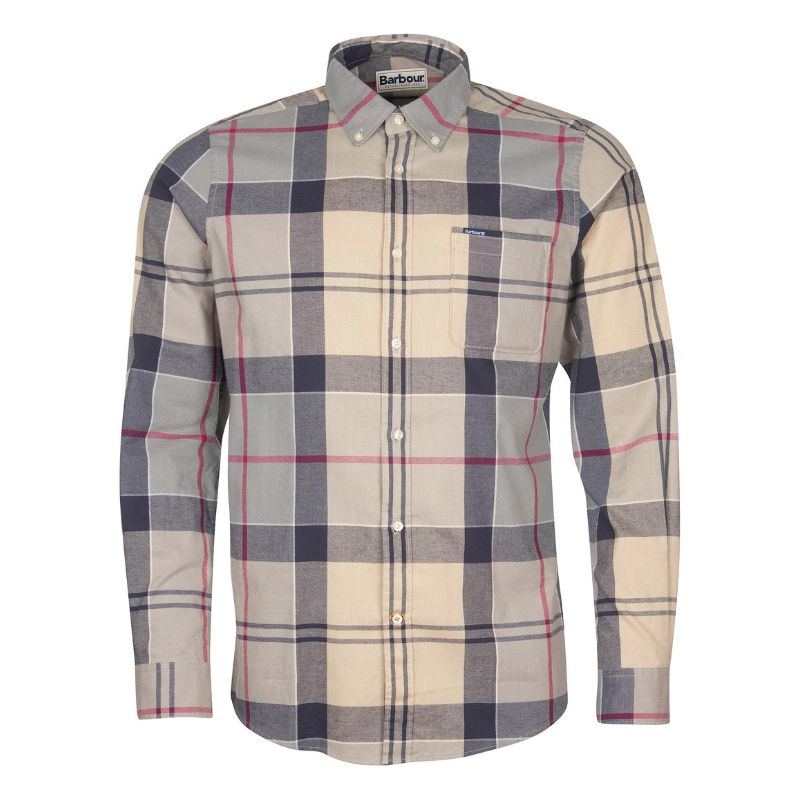 Chemise Glendale Dress Tartan Beige - Barbour