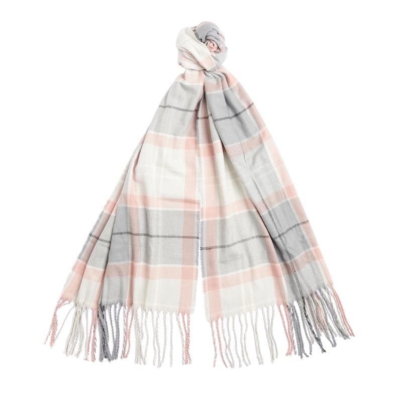 Coffret cadeau Bonnet et charpe Pearl Grey - Barbour