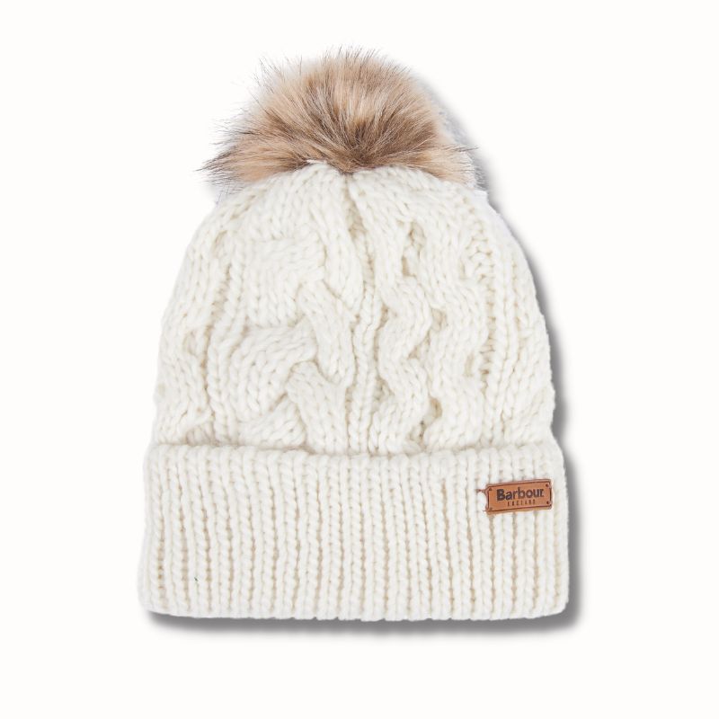 Bonnet Penshaw Blanc (Cloud) - Barbour