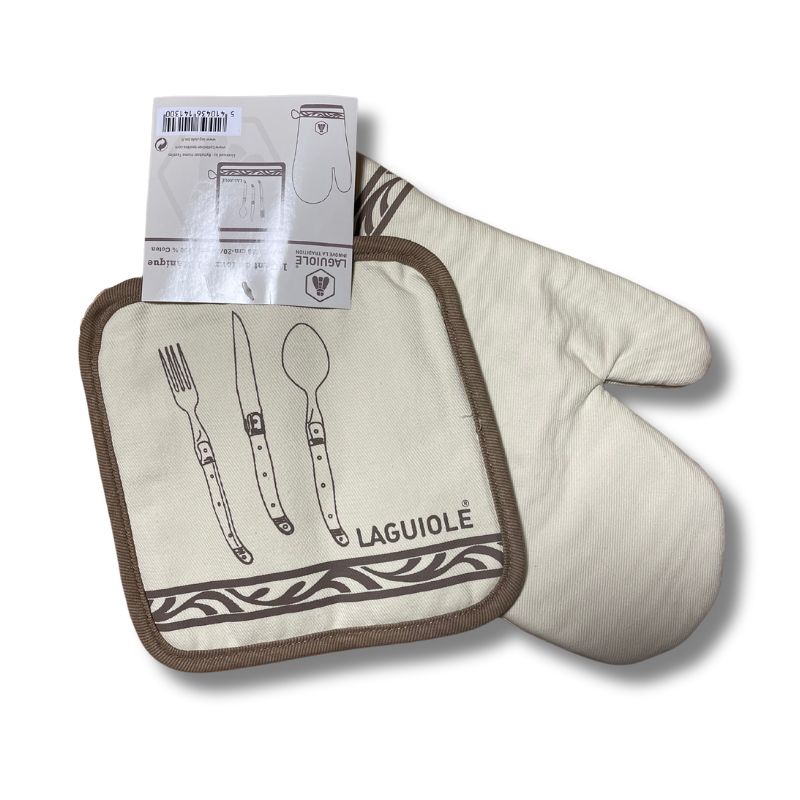 Manique + Gant anti chaleur Laguiole