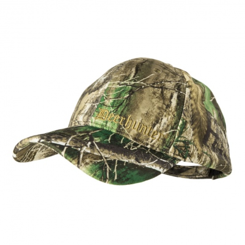 Casquette chasse vert camouflage Hunte, casquette plate kaki livré 48h