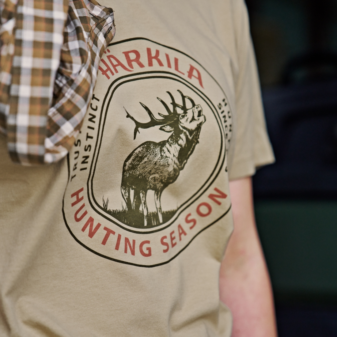 T-shirt Stag Badge S/S Femme - Hrkila