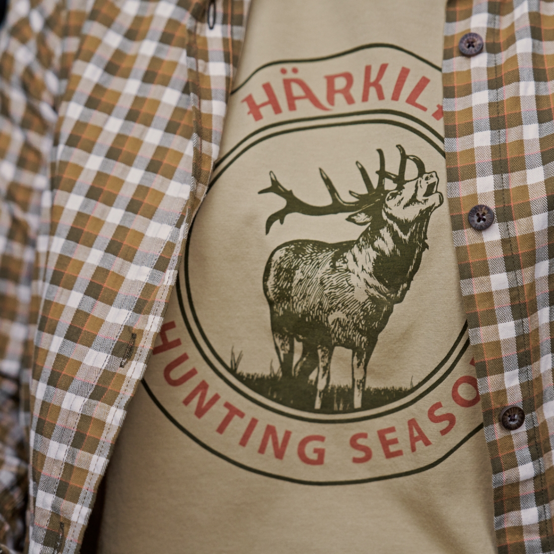 T-shirt Stag Badge S/S Femme - Hrkila