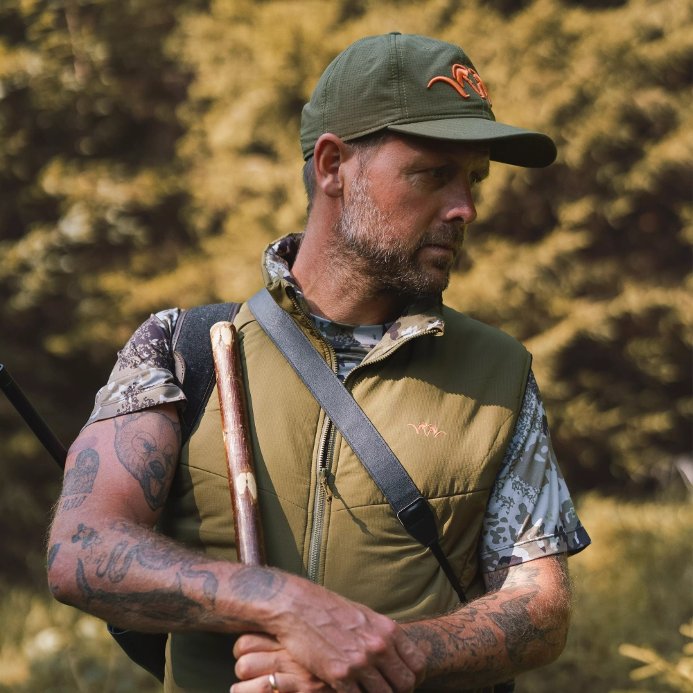 Casquette Airflow HunTec Olive - Blaser