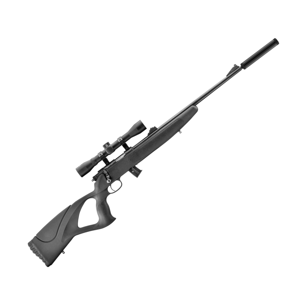 Pack Bolt Action 22LR + Lunette + Fourreau + Silencieux