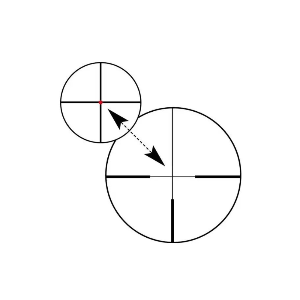 Lunette V8 2.8-20 x 56  rail M (60) ASV H - Zeiss