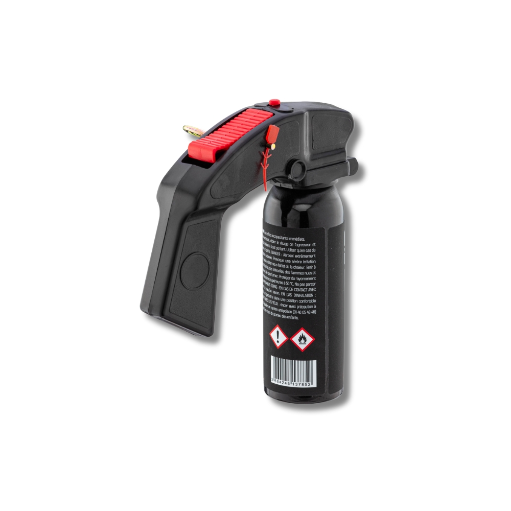 Gazeuse de dfense - Gel au poivre lacrymogne - arosol Defender Pro 100ml