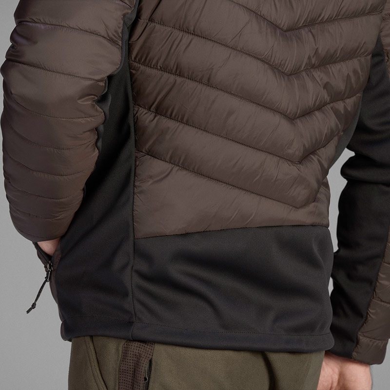 Veste Climate Quilt Brun Seeland