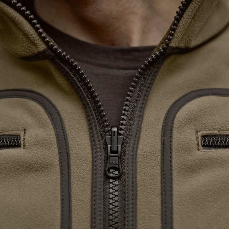 Polaire Kamko Dark Antique Bronze / Willow green - Hrkila