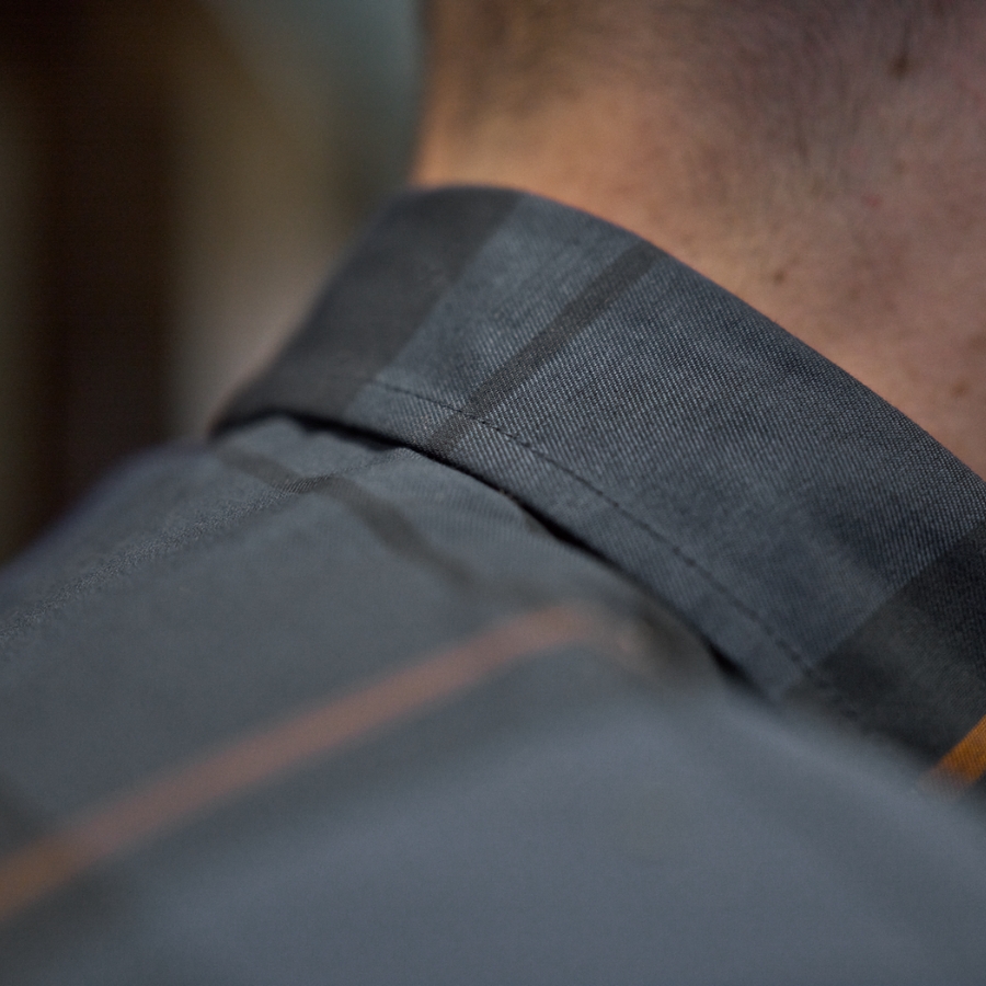 Chemise Akse L/S Blackberry check - Hrkila