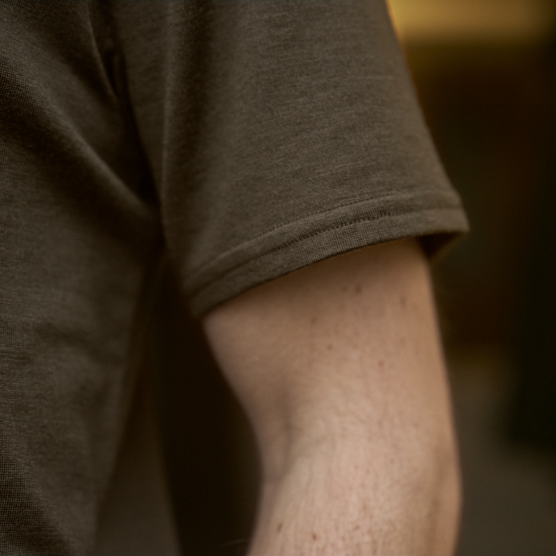 T-shirt Game S/S Willow Green Stag - Hrkila