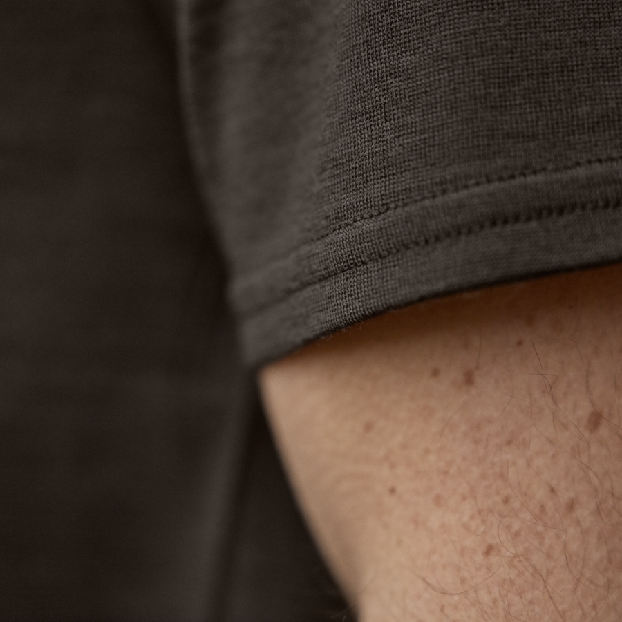 T-shirt Game S/S Shadow Brown wildboar - Hrkila