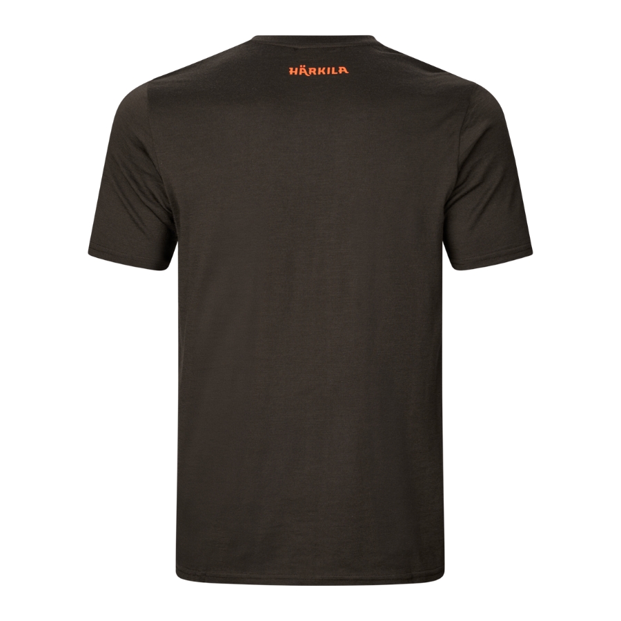 T-shirt Game S/S Shadow Brown wildboar - Hrkila