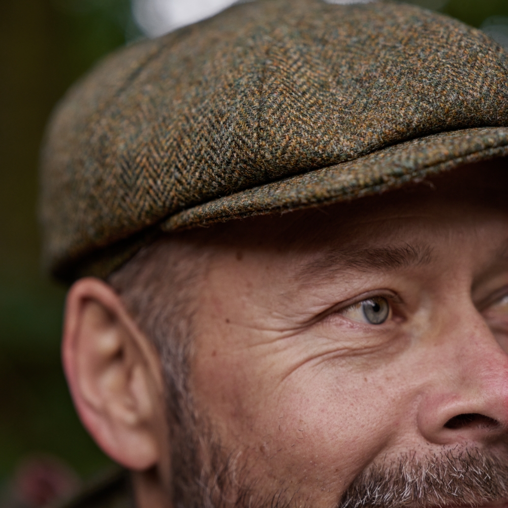 Casquette Kenmore Baker Boy Forest Green - Hrkila 