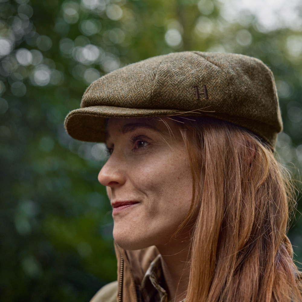 Casquette Kenmore Baker Boy Forest Green - Hrkila 