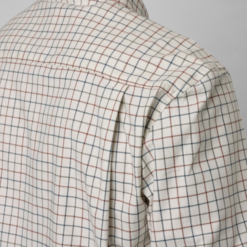 Chemise Oxford Shooting Grape Leaf / Terracotta - Seeland