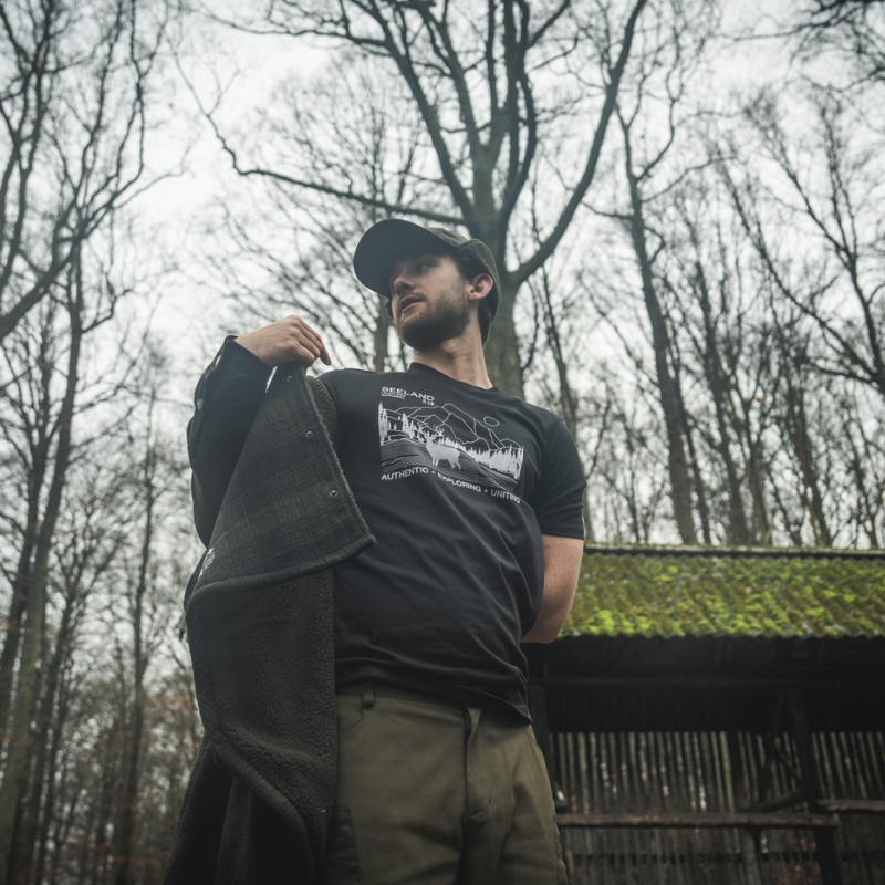 T-shirt Territory Noir - Seeland