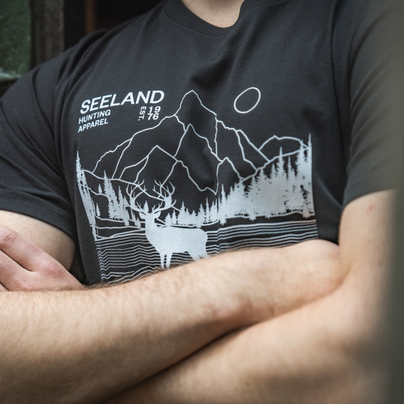 T-shirt Territory Noir - Seeland