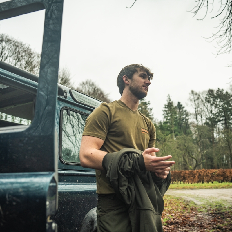 T-shirt On Point Military Olive - Seeland