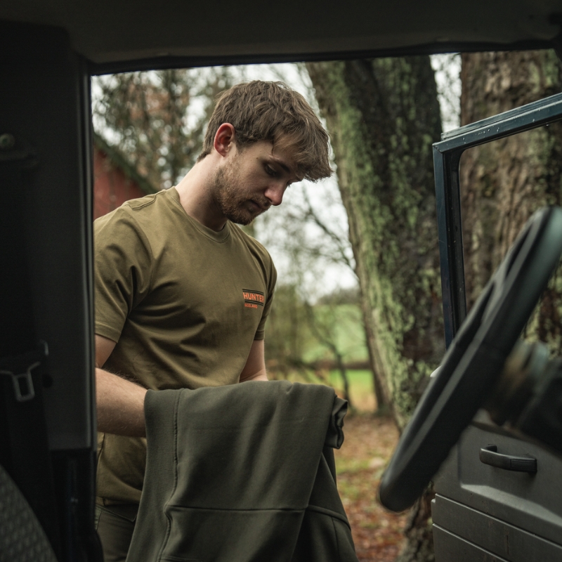 T-shirt On Point Military Olive - Seeland