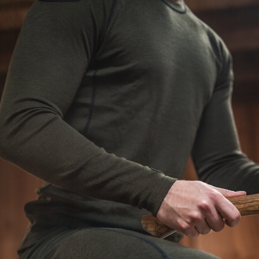 T-shirt en mrinos Apex One Hundred L/S - Seeland