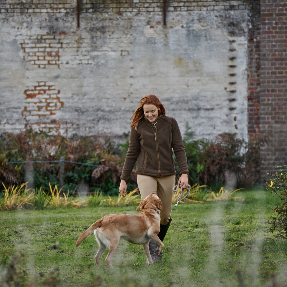 Veste Polaire Sandhem Sherpa Femme Brown - H�rkila