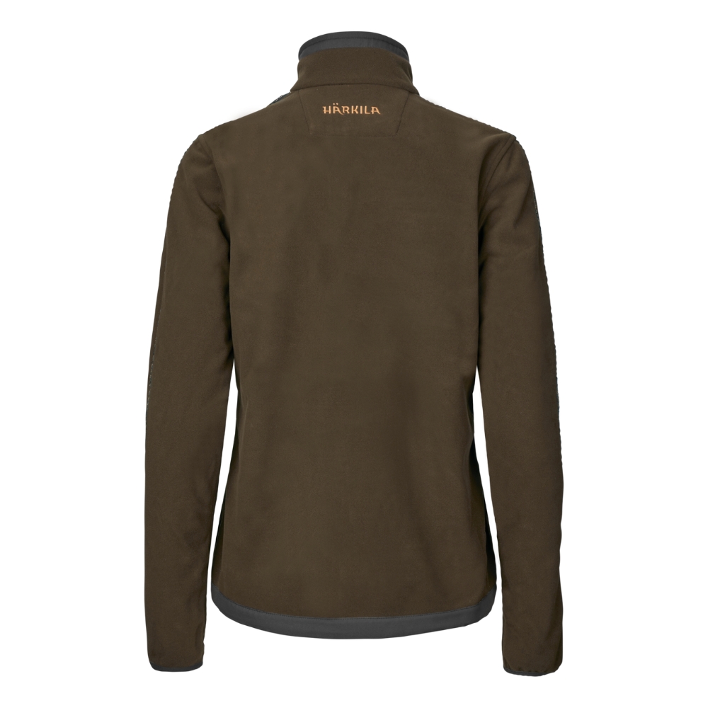 Kamko Fleece Willow green / Deep Well purple Femme - Hrkila