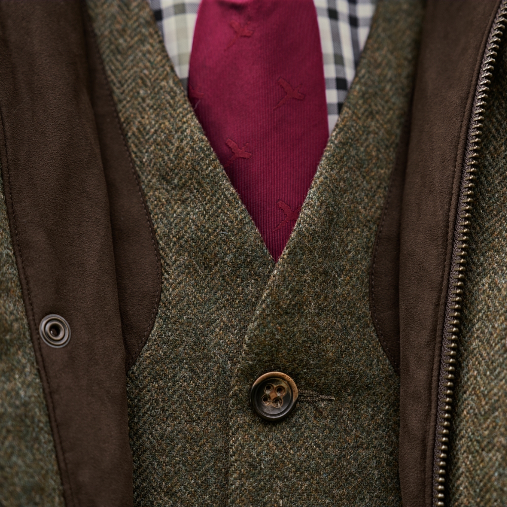 Gilet Kenmore Shooting Forest Green - Hrkila