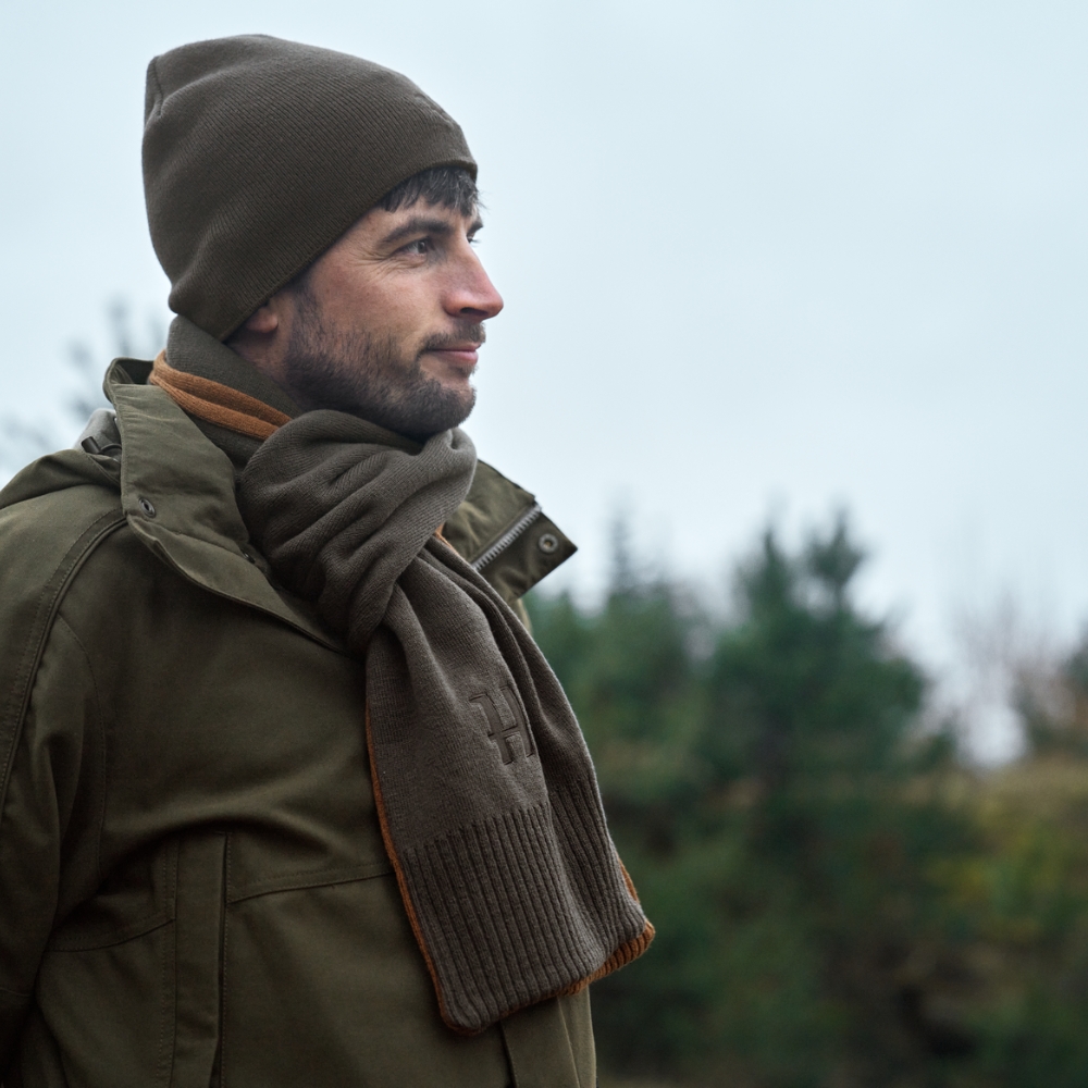 Bonnet Rversible Shadow brown / Rustique Clay - Hrkila