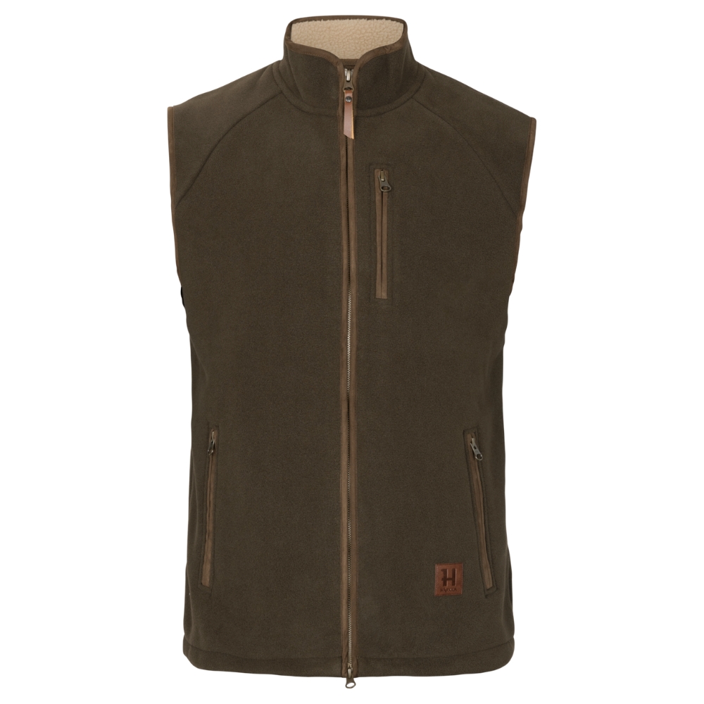 Gilet Polaire Sandhem Sherpa Willow Green - Hrkila