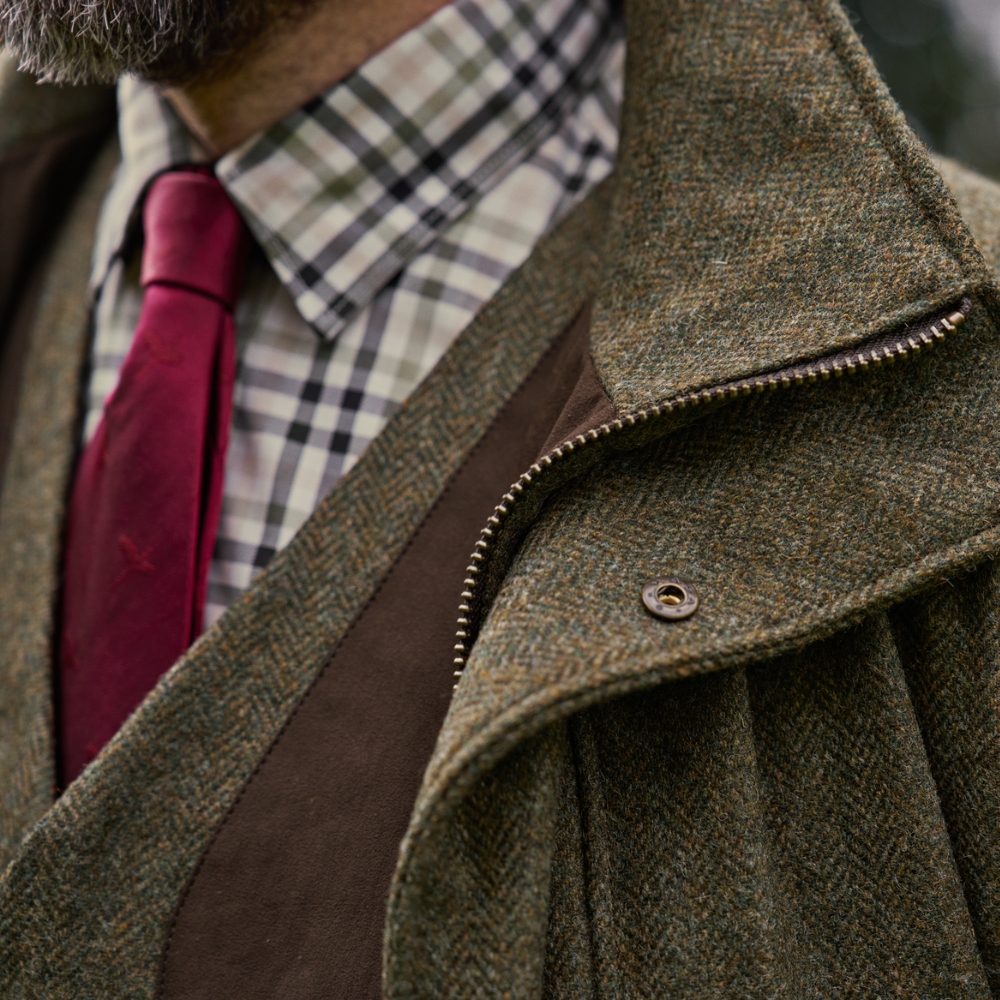 Veste Kenmore GTX Tweed Forest green - Hrkila
