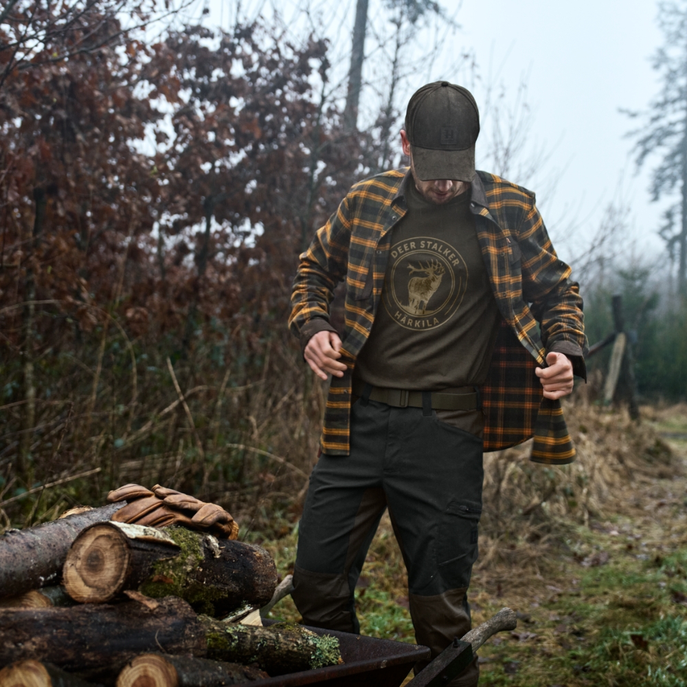 Chemise Aivak L/S Buckthorn Brown - Hrkila