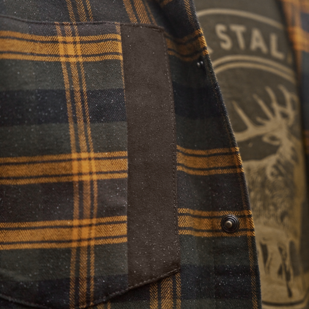 Chemise Aivak L/S Buckthorn Brown - Hrkila