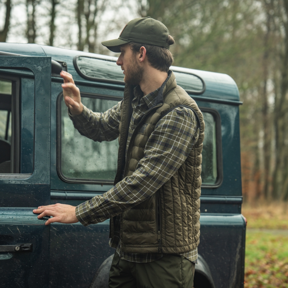 Chemise Glen en Flannel Grape Leaf - Seeland