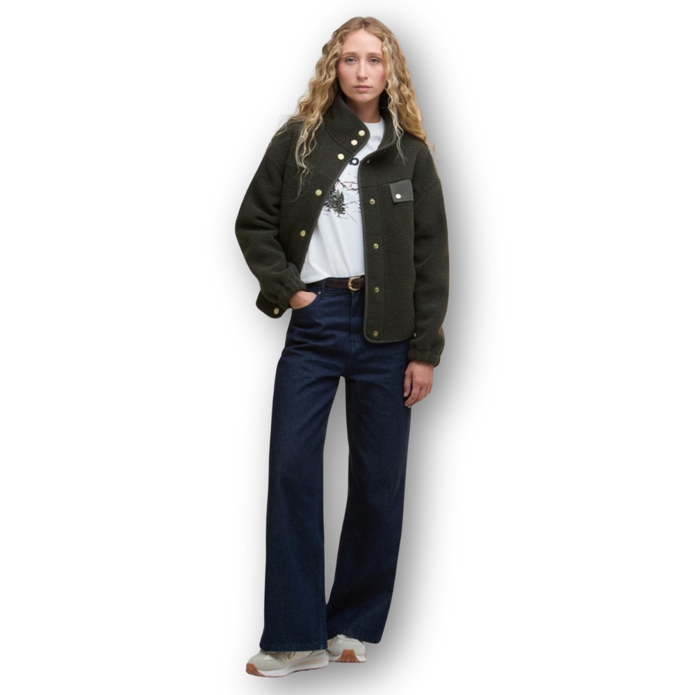 Veste Polaire femme Mabel Fleece Olive - Barbour