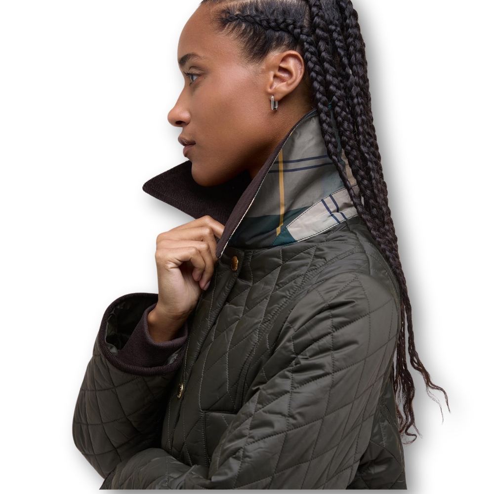 Veste Femme Modern Beadnell Quilted Jacket Sage - Barbour