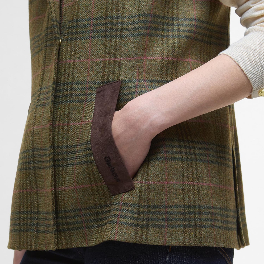 Gilet Femme Rosemary Wool Tweed - Barbour