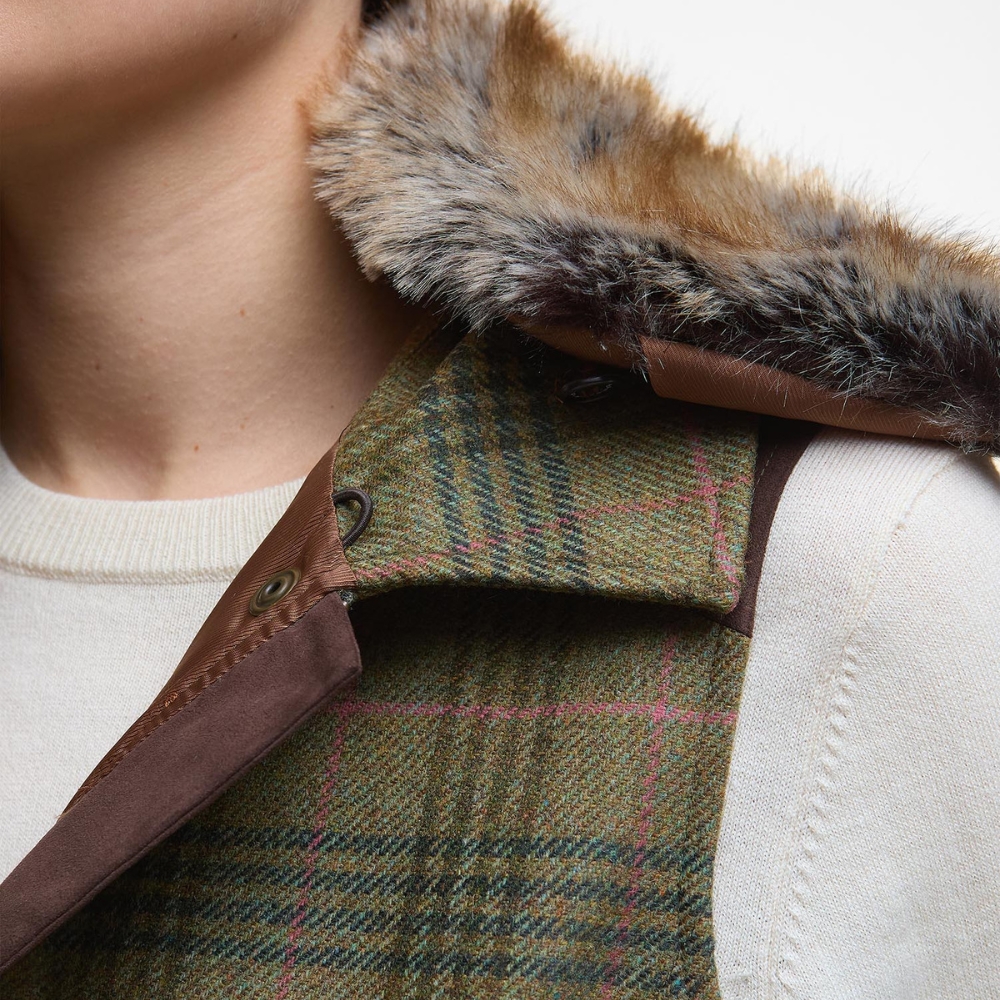 Gilet Femme Rosemary Wool Tweed - Barbour