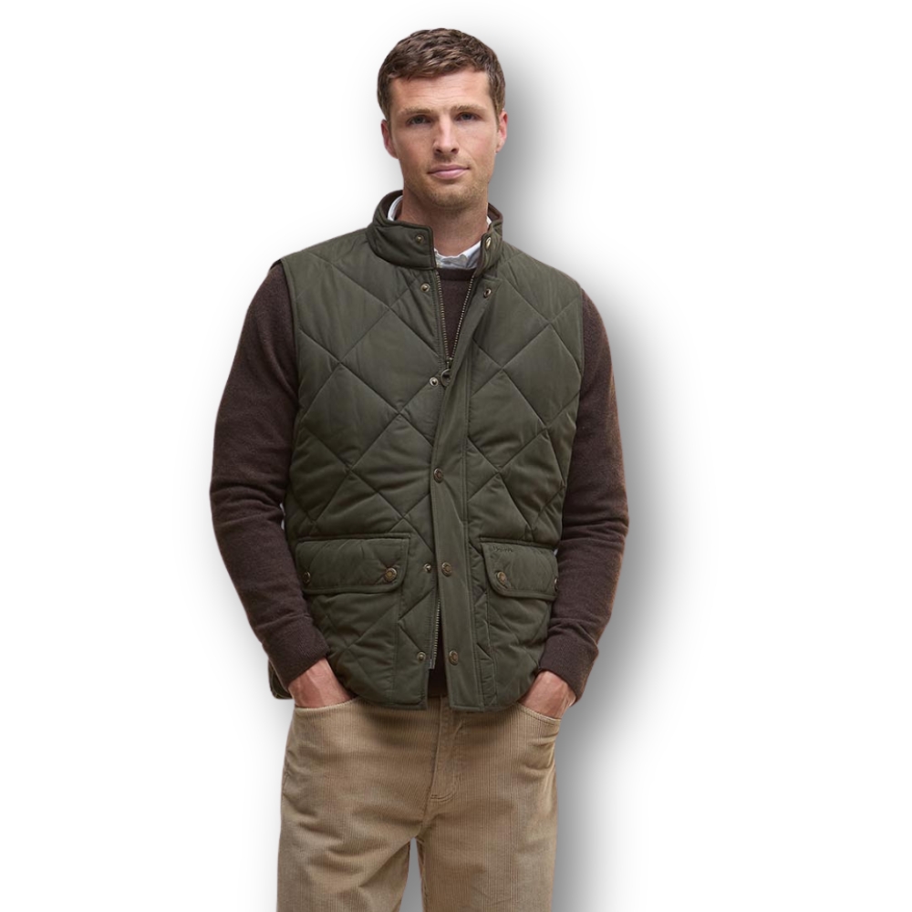 Gilet Winter Lowerdale Dark Olive - Barbour