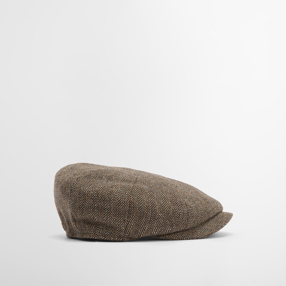 Casquette Fyne Tweed Baker Boy Brown - Barbour