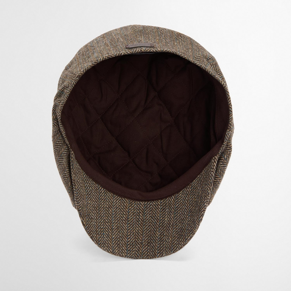Casquette Fyne Tweed Baker Boy Brown - Barbour