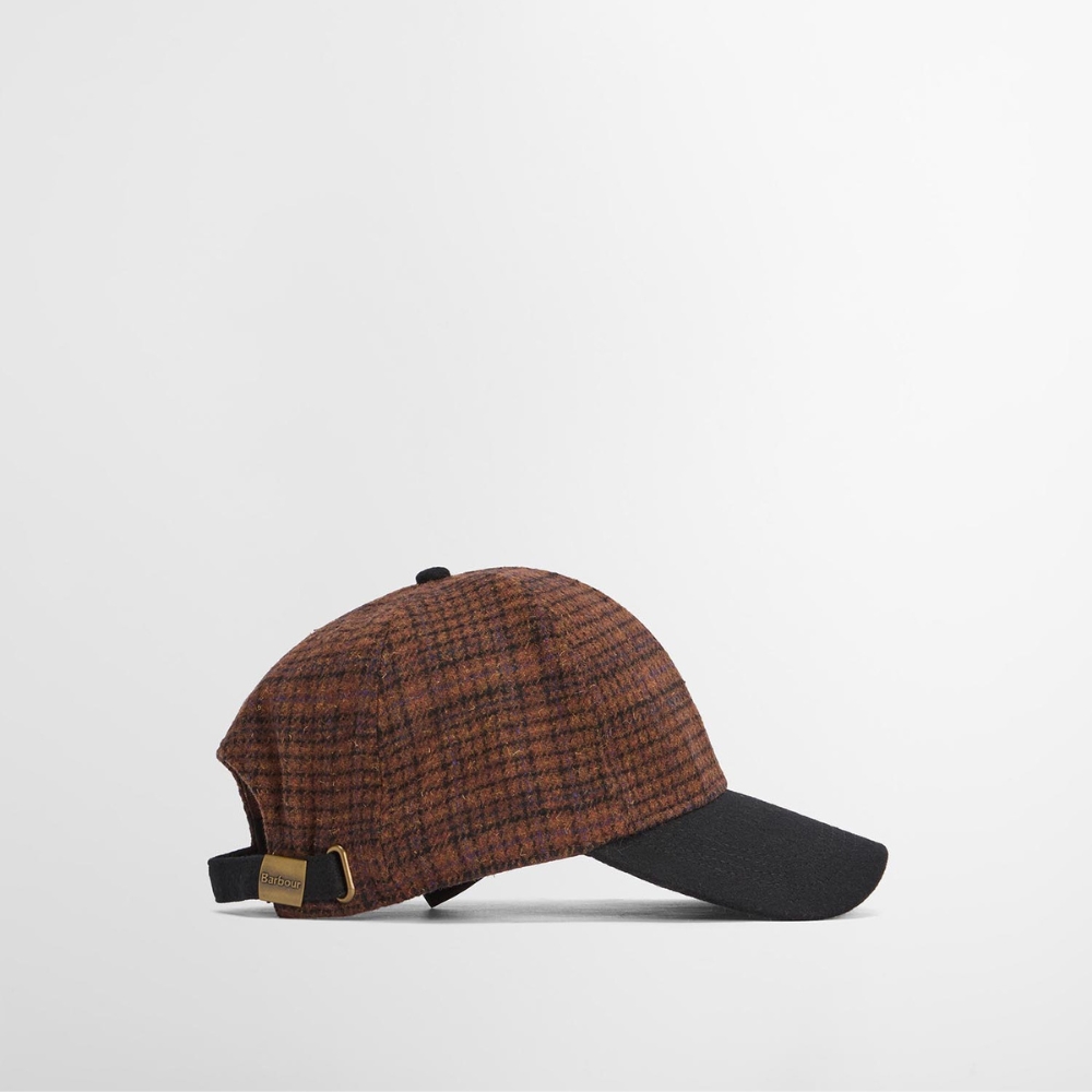 Casquette Clyde Cap Dark Brown - Barbour