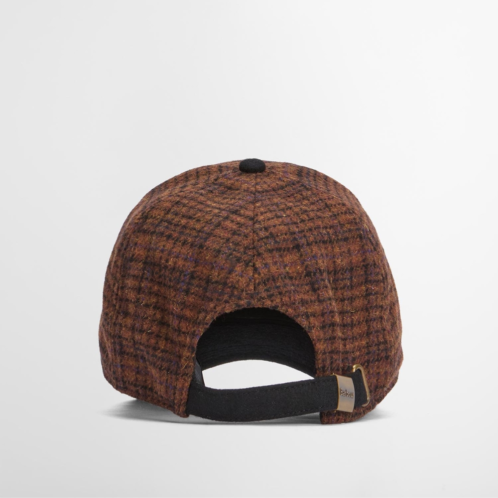 Casquette Clyde Cap Dark Brown - Barbour