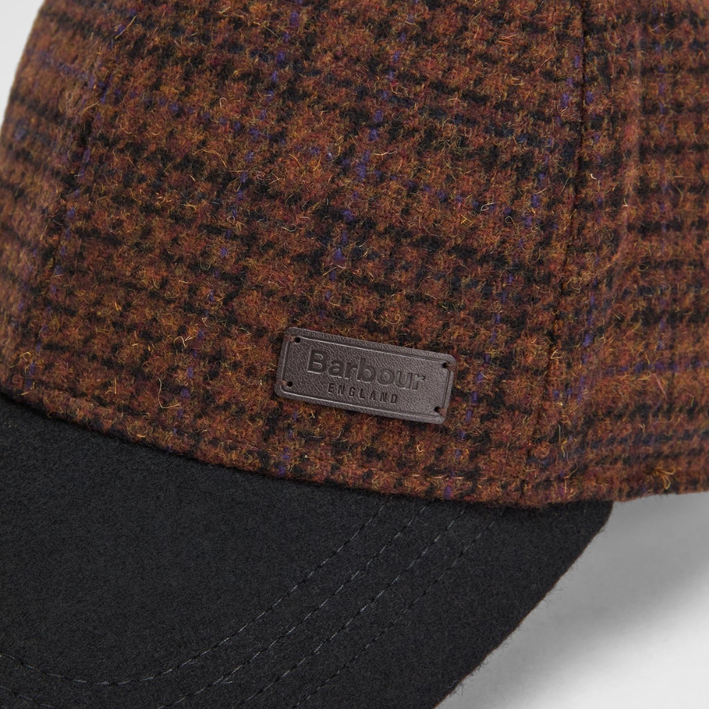 Casquette Clyde Cap Dark Brown - Barbour