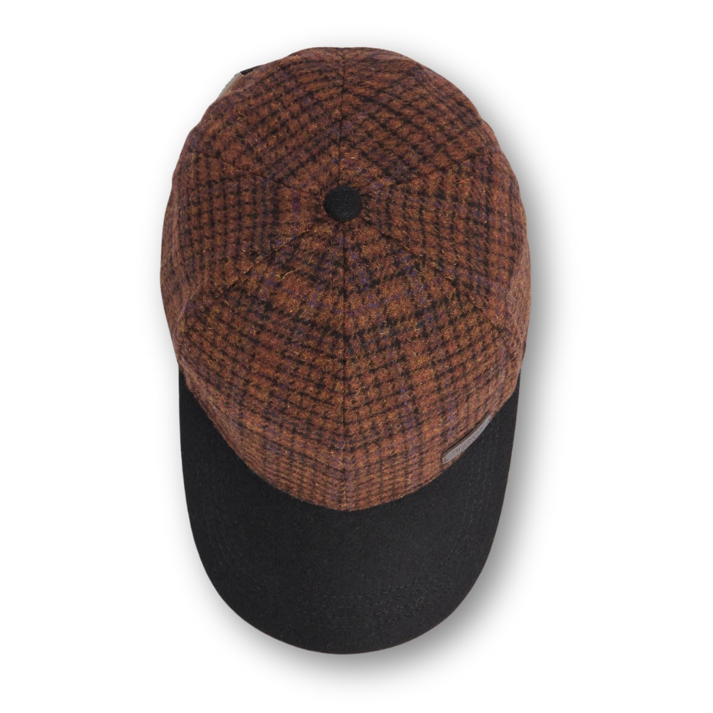 Casquette Clyde Cap Dark Brown - Barbour